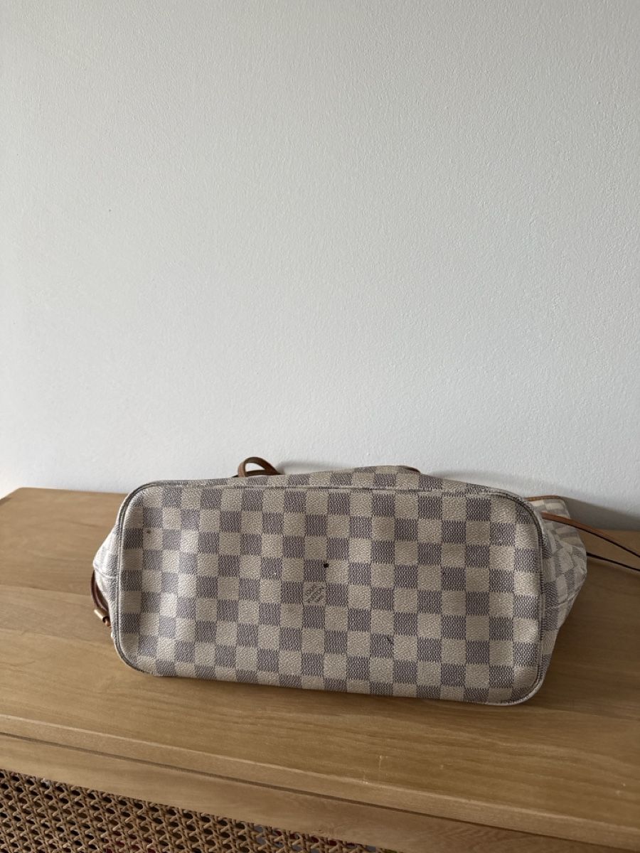 Louis Vuitton Borse da donna: Louis Vuitton Neverfull Damier Azur Tasche gebraucht – Usato da Basel venduto da selinalivia 1