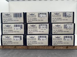 9x Liliput SBB Kesselwagen Zas "Shell", Ep. V