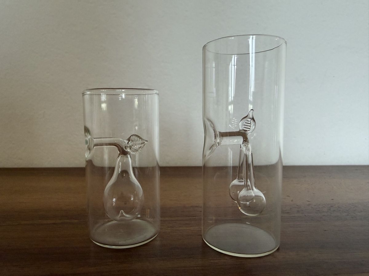 Bicchieri: 12 Rare Schnapsgläser / Shotgläser  mit Glasfrucht Vintage – Usato da Zürich venduto da moramses 2