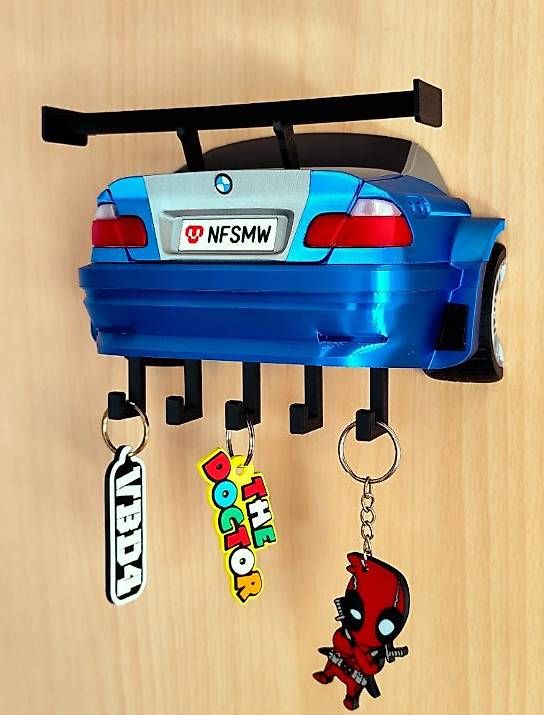 Porte-clés: BMW E46 M3 GTR Schlüsselhalter // NFS MW – Neuf (Voir description) à Niederweningen par Wellington3D