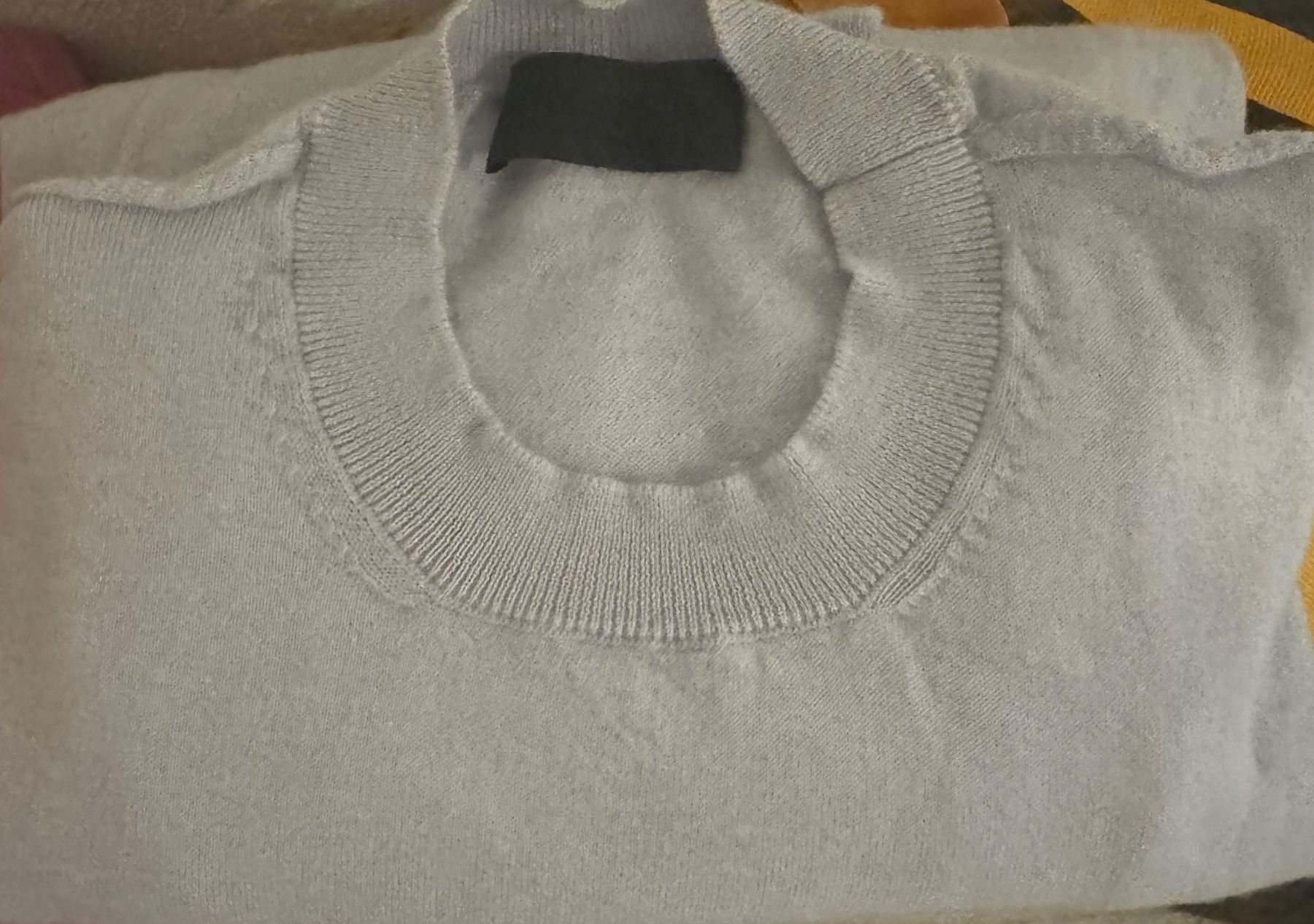 Pullover & Sweatshirts: IRIS VON ARNIM UOMO Pullover,hellgrau / 100 % Kaschmir, Gr.M – Gebraucht aus Zürich von Loco028 4