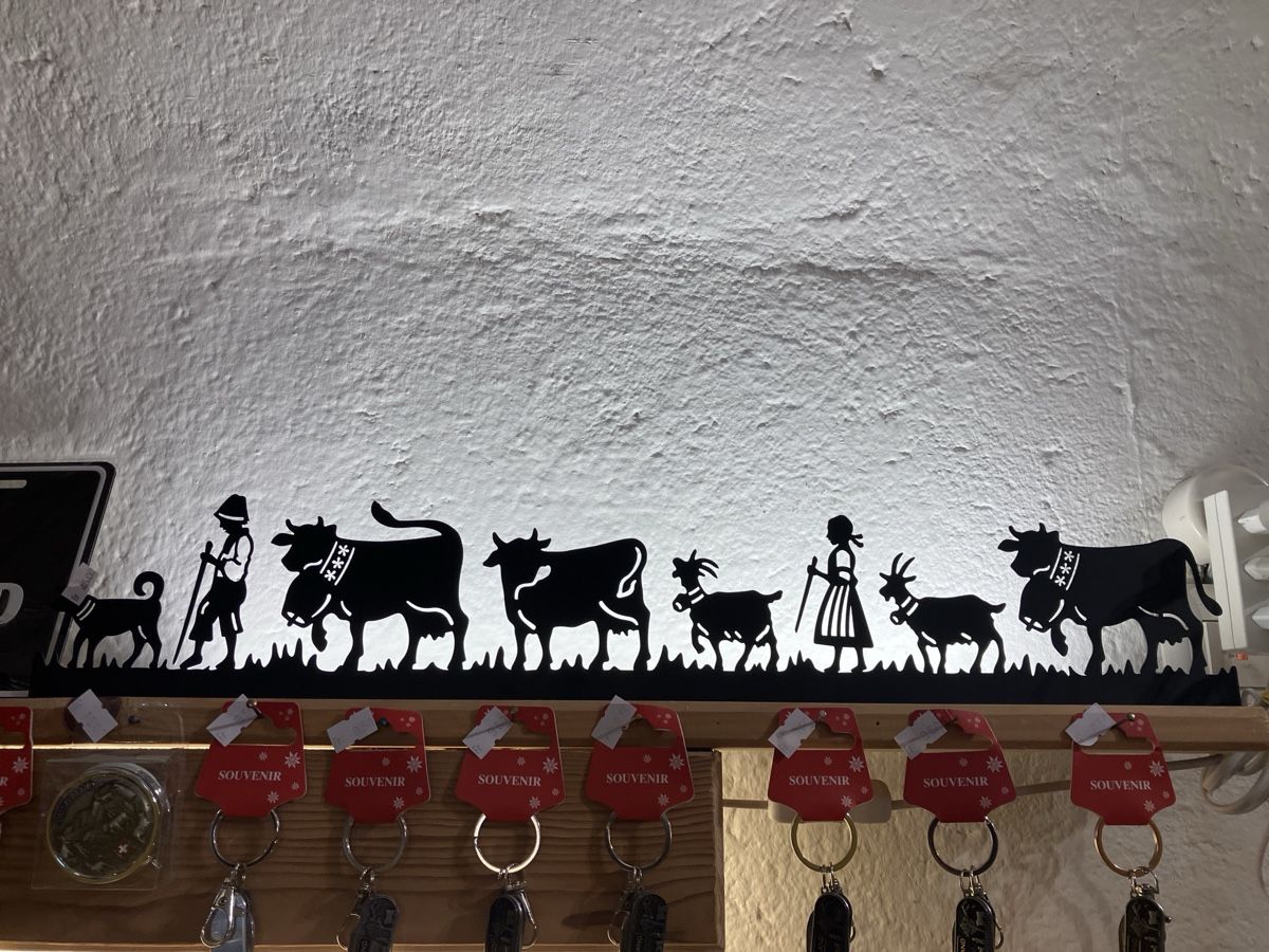 Tutte le decorazioni: Metallscherenschnitt Alpaufzug NEU – Nuovo e nell'imballaggio originale da Erlenbach im Simmental! venduto da Simmentaler-Perlen 5