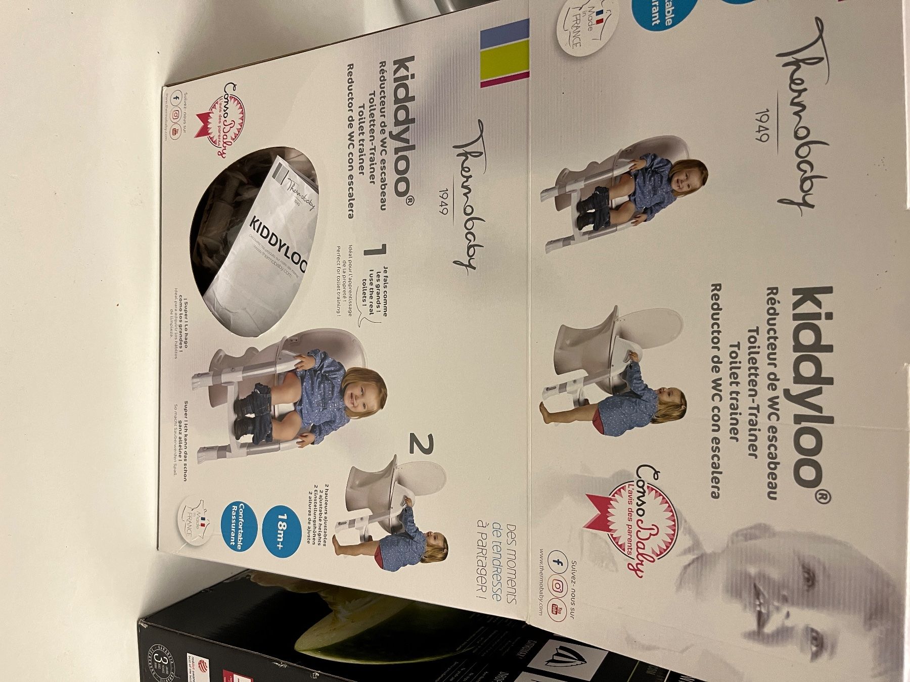 WC: Toilettentrainer KIDDYLOO, beige – Nuovo (secondo la descrizione) da Burgdorf venduto da wiwy51 1