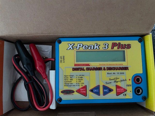 Batterie, Caricabatterie & Alimentatori: Ladegerät X-Peak 3 Plus – Nuovo e nell'imballaggio originale da Würenlingen venduto da Delfinli1