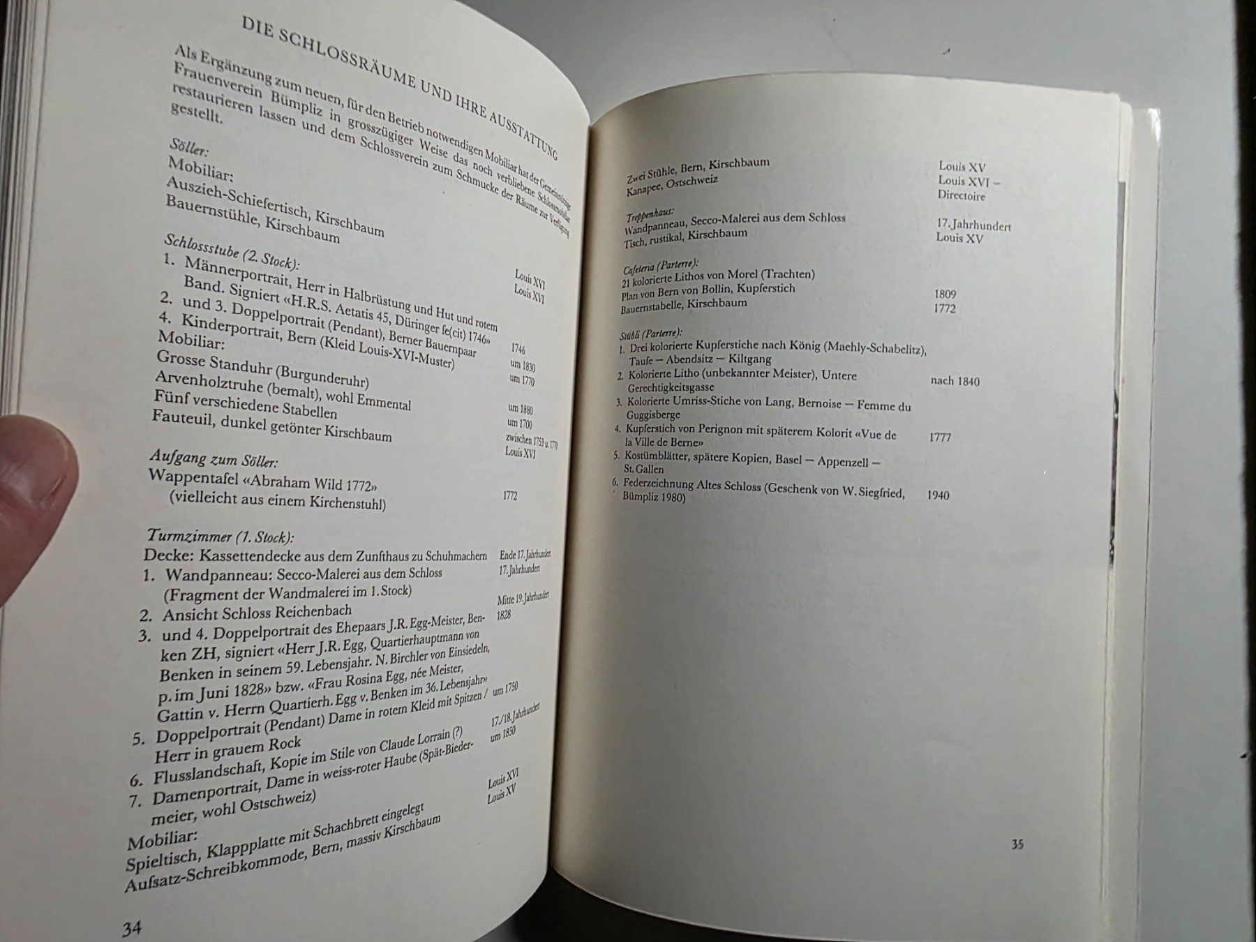 Libri: Altes Schloss Bümpliz - 1983 - – Usato da Walterswil BE venduto da Lonitti 8
