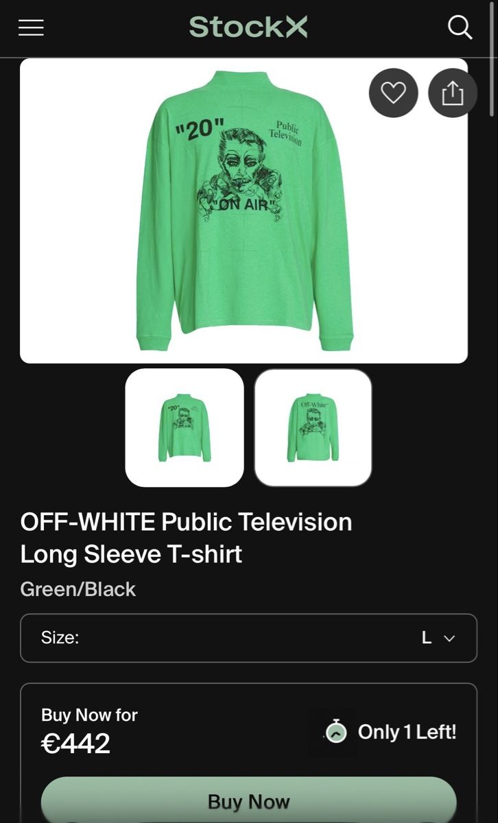 Off-White Pullover & Sweatshirts: OFF WHITE „PUBLIC ENEMY“ LONGSLEEVE – Neu (gemäss Beschreibung) aus Rheinfelden von maxoo_94
