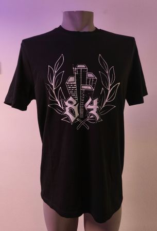 T-Shirt mit Graffiti Winterthur, Siebdruck, Design by Mova.