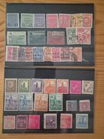 Deutschland Briefmarken auf Karten C9 Zustand gem. Bild