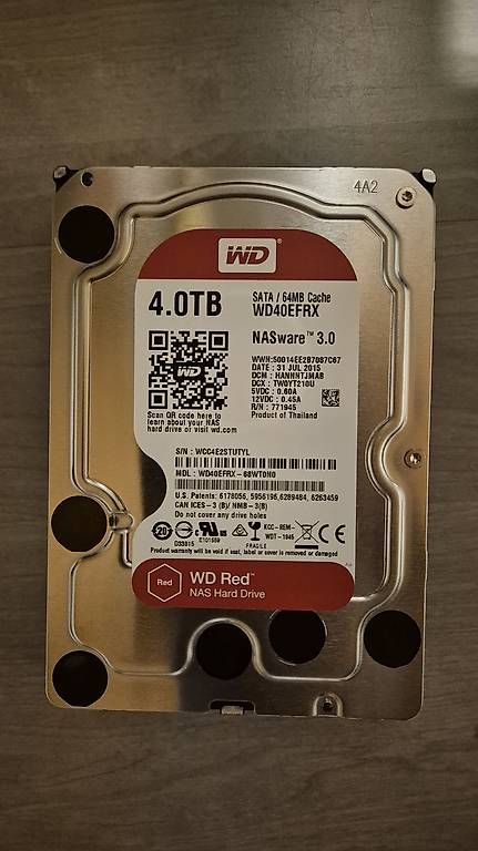 Western Digital Dischi rigidi: WD Red 4TB – Usato da Hohenrain venduto da Sven848