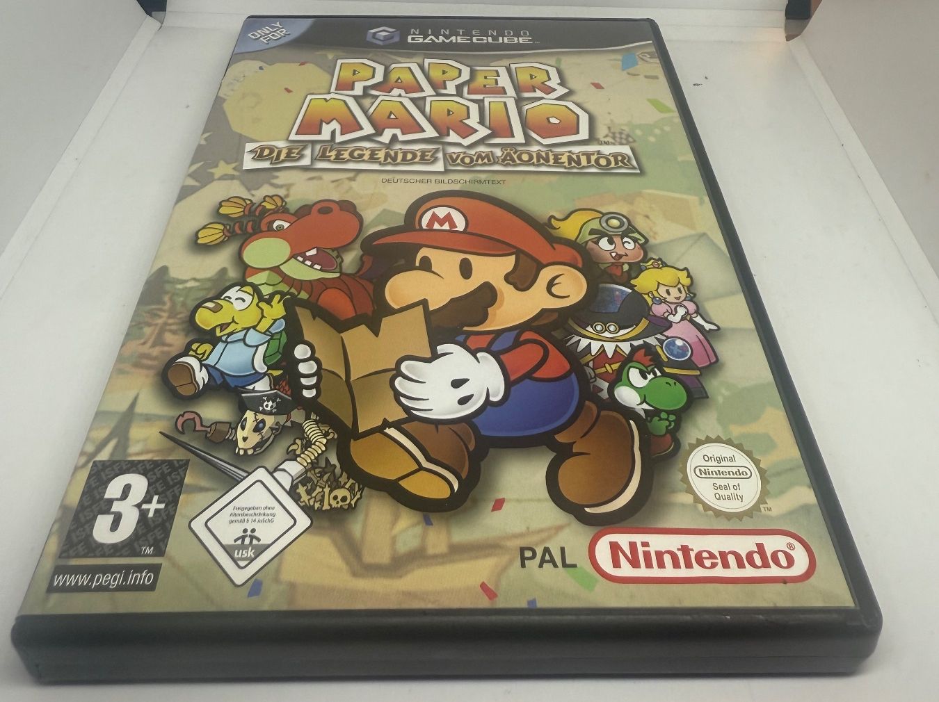 Nintendo Giochi: Paper Mario - Die Legende vom Äonentor GameCube – Usato da Dietlikon venduto da NESFEVER