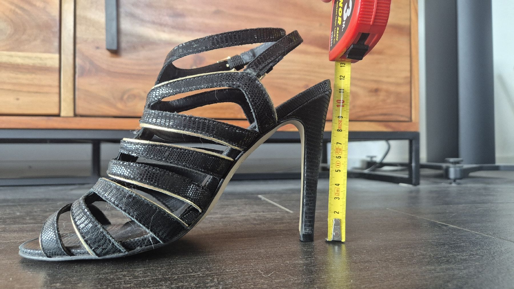 André Scarpe da donna: André Black Sandals High Heels Size 38 – Usato da Wallisellen venduto da Camcha 4