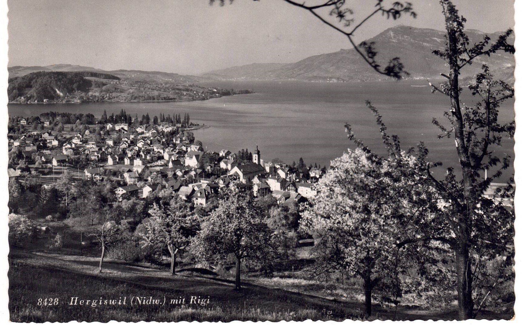 Cartoline postali: Hergiswil mit Rigi – Usato da Kreuzlingen venduto da Koi4