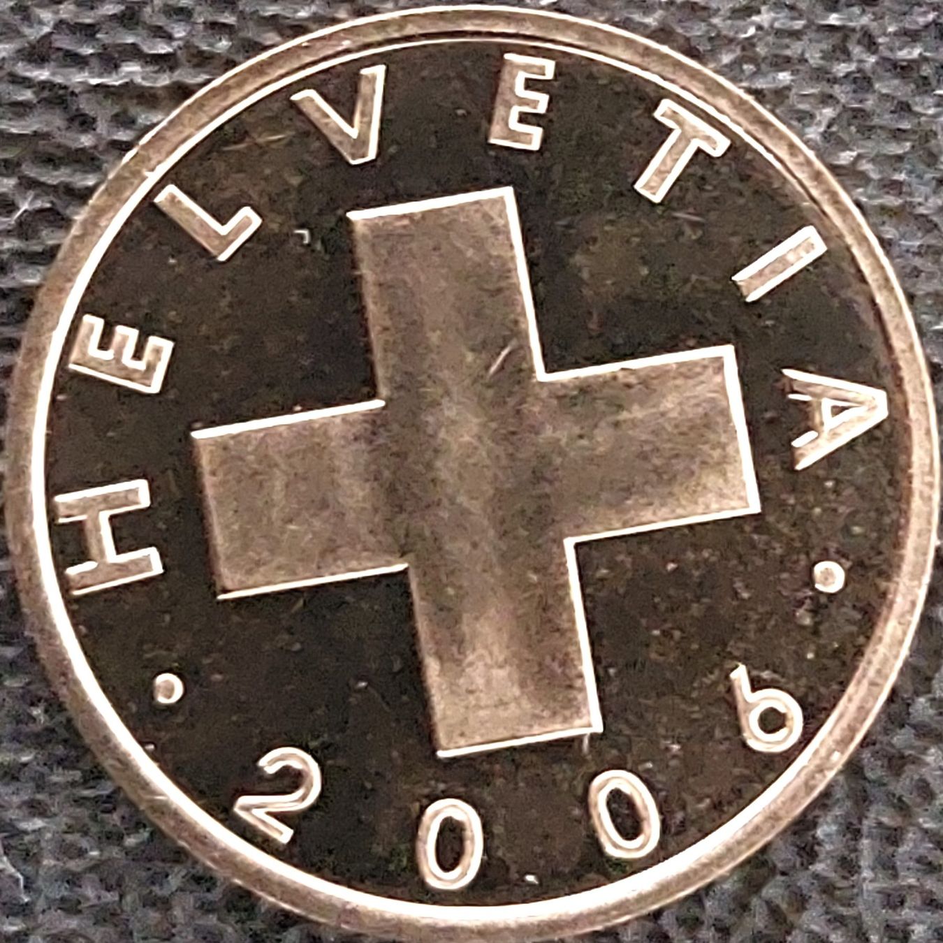 Tutti le monete: 1 Rappen 2006 stgl. / aus Münzsatz – Nuovo (secondo la descrizione) da Arch venduto da coinsandmore