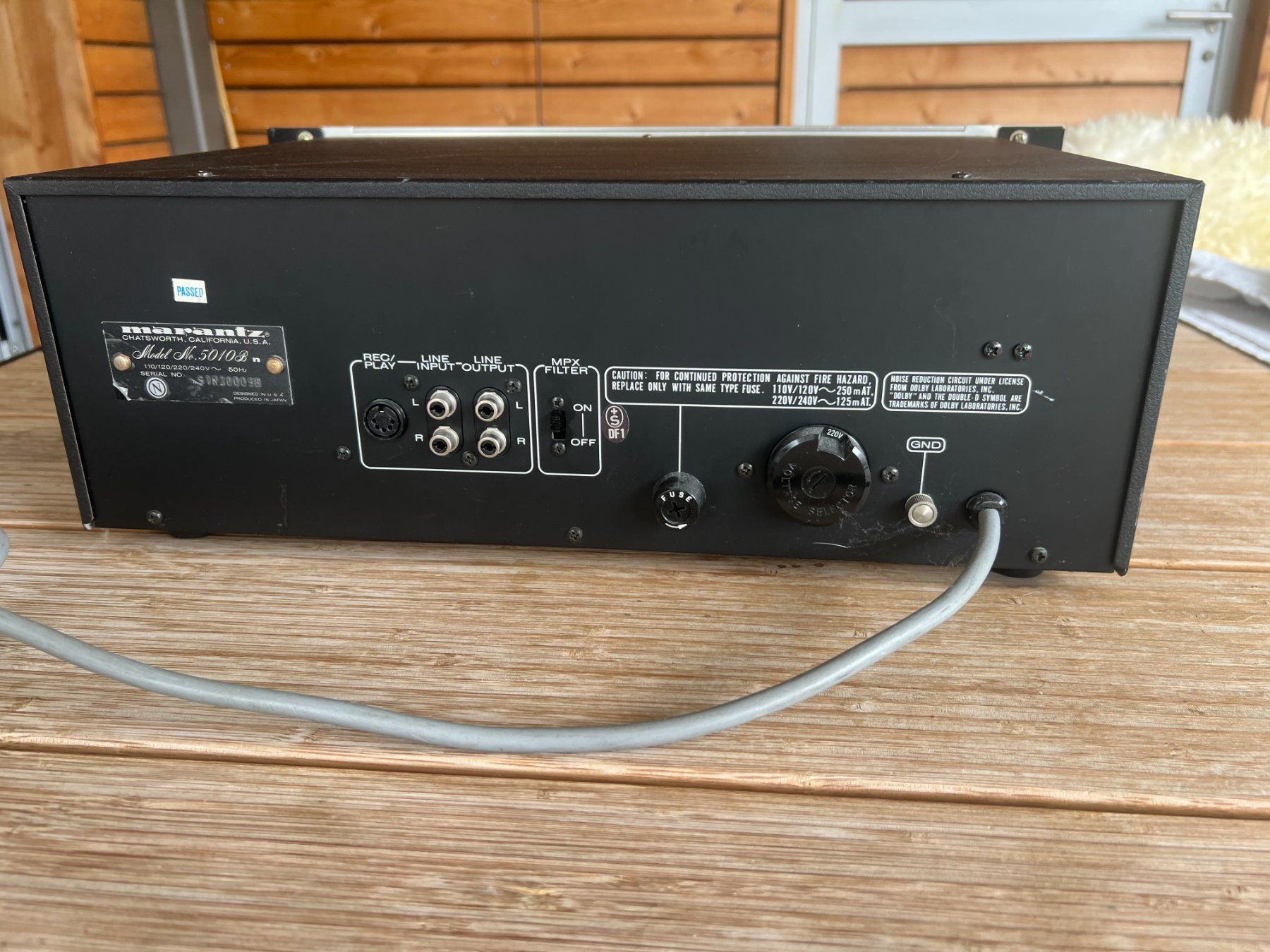 Marantz Aufnahmegeräte: Marantz 5010B Stereo Cassette Deck – Gebraucht aus Niederhasli von Betzgi 3