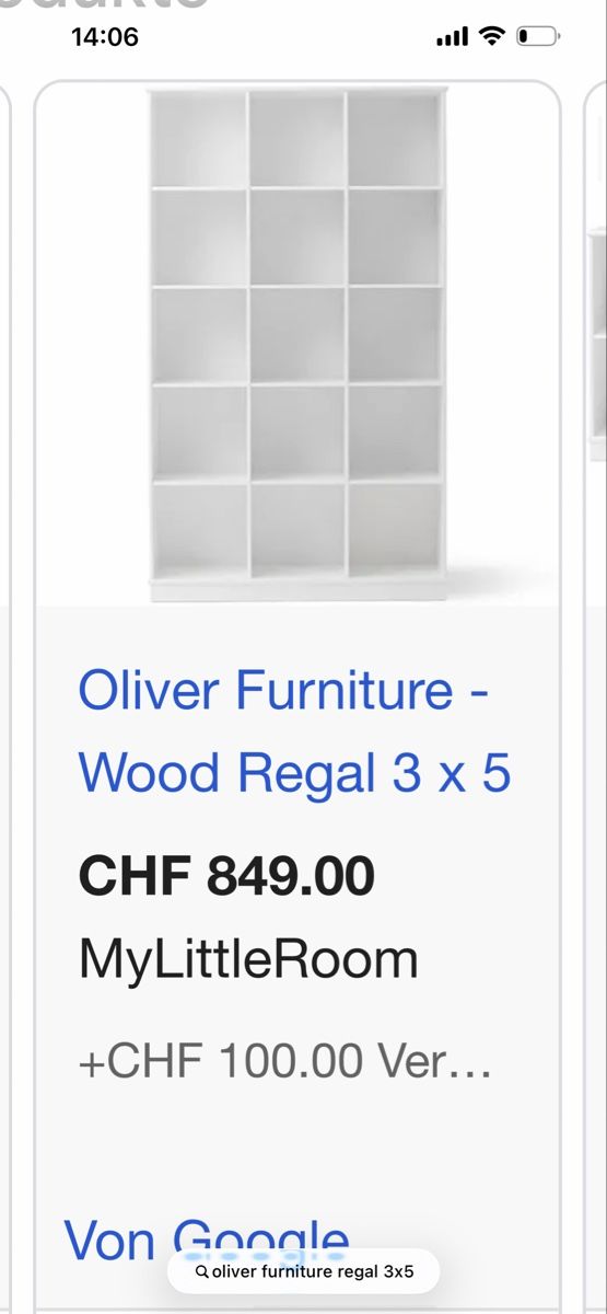 Scaffali: Oliver Furniture Regal – Usato da Thayngen venduto da SiNeEs3 2