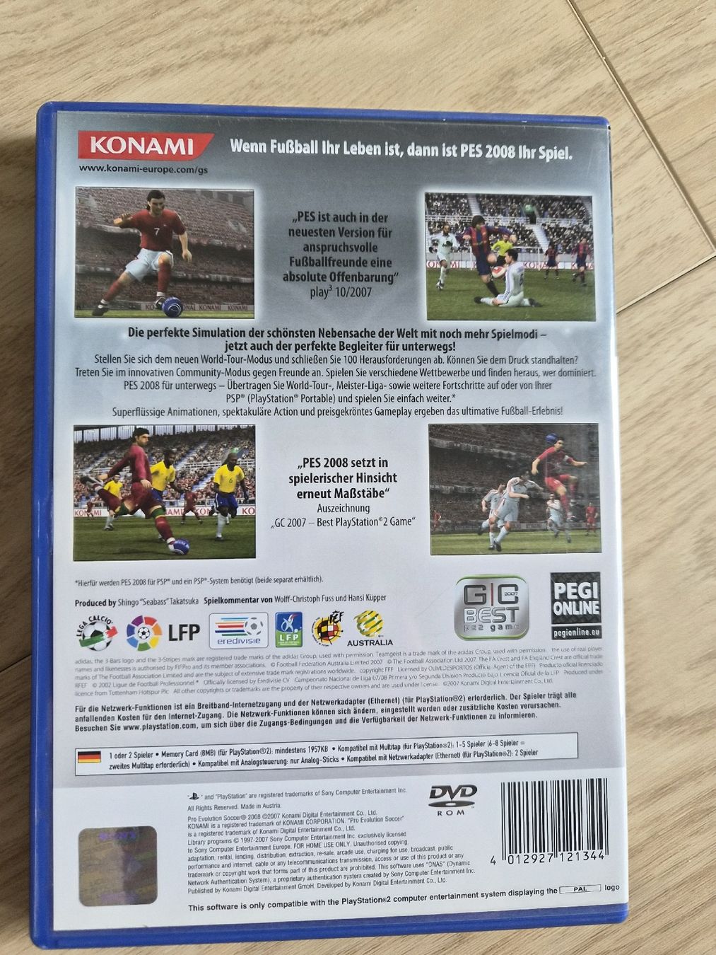 Sony Giochi: PES 2008 - Playstation 2 - Jeu de foot rétro – Usato da La Joux FR venduto da car_ck96 2