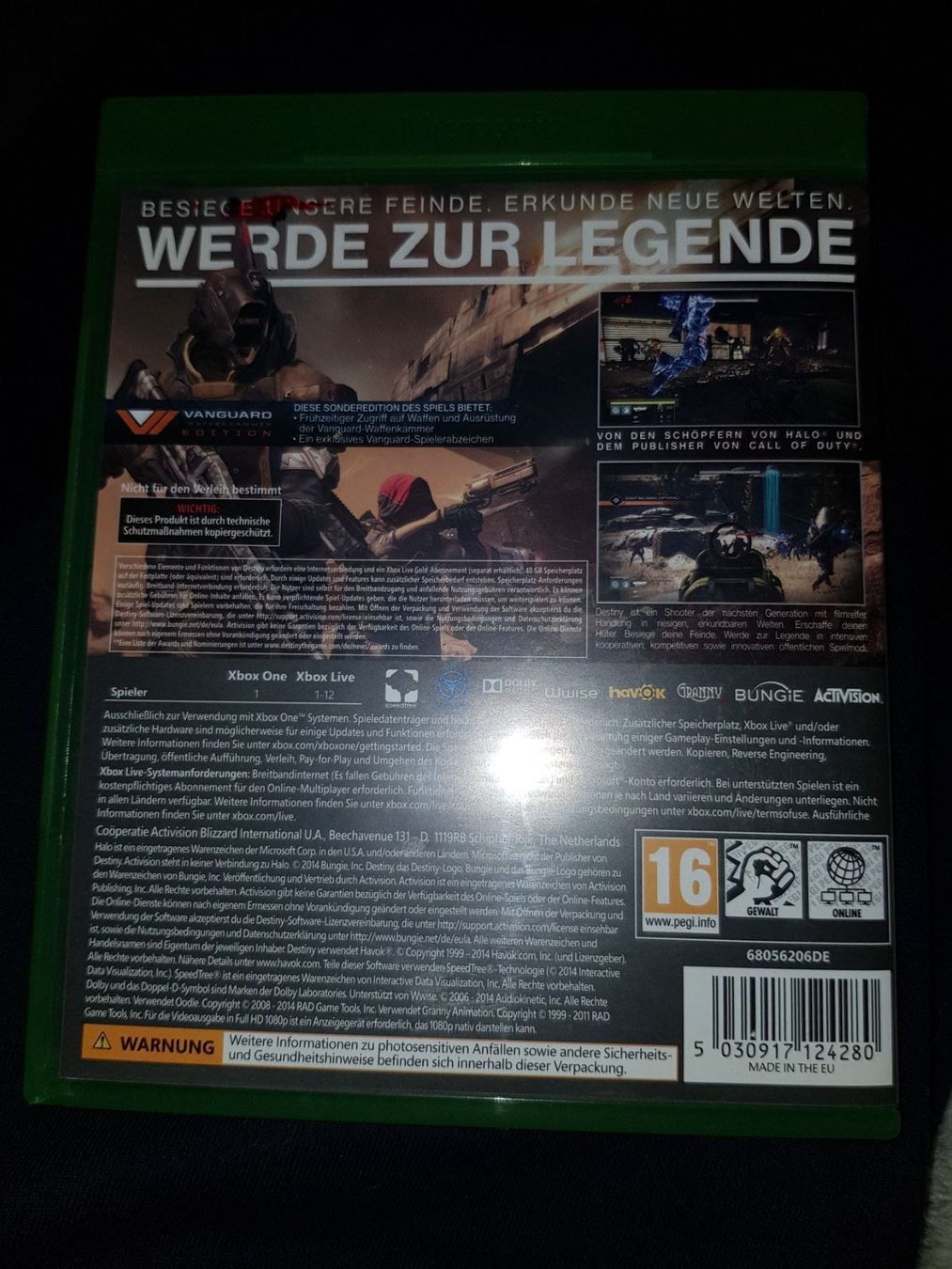 Microsoft Spiele: Destiny für XBOX ONE – Gebraucht aus Emmenbrücke von prisan_LU 2