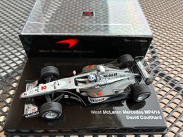 1:43 Minichamps McLaren MP4-14 Coulthard 1999 WEST EDITION