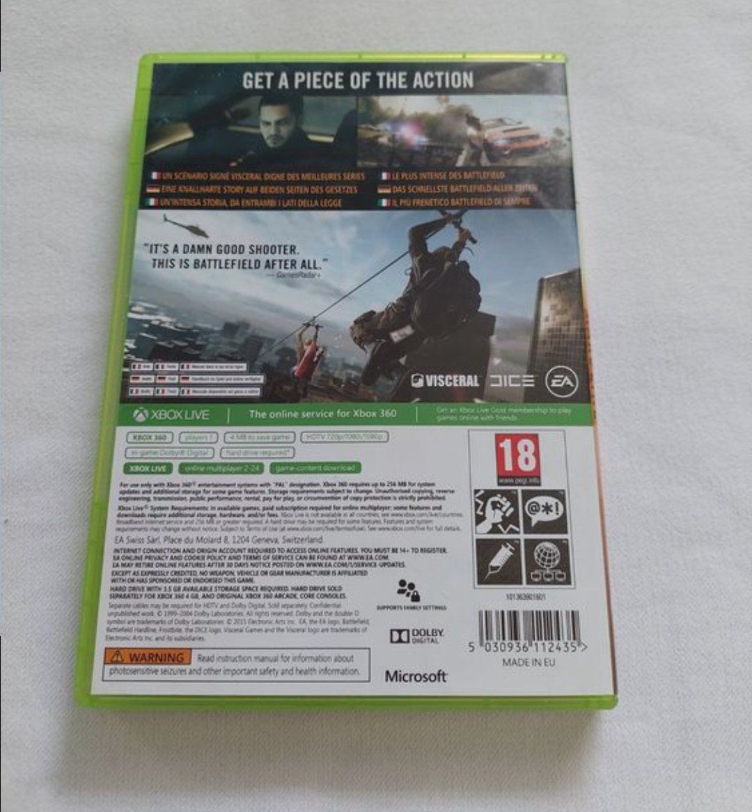 Giochi: Battlefield Hardline XBOX 360 – Usato da Köniz venduto da Gamecollect 2