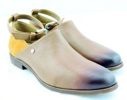 Leder Damen Halbschuhe Grösse 37