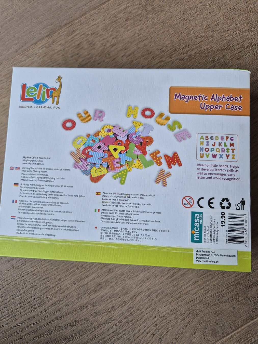 Giochi: Magnetische Buchstaben – Usato da Konolfingen venduto da Lili_Fri 2