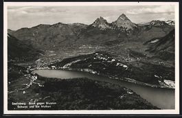 Seelisberg, Blick gegen Brunnen, Schwyz 