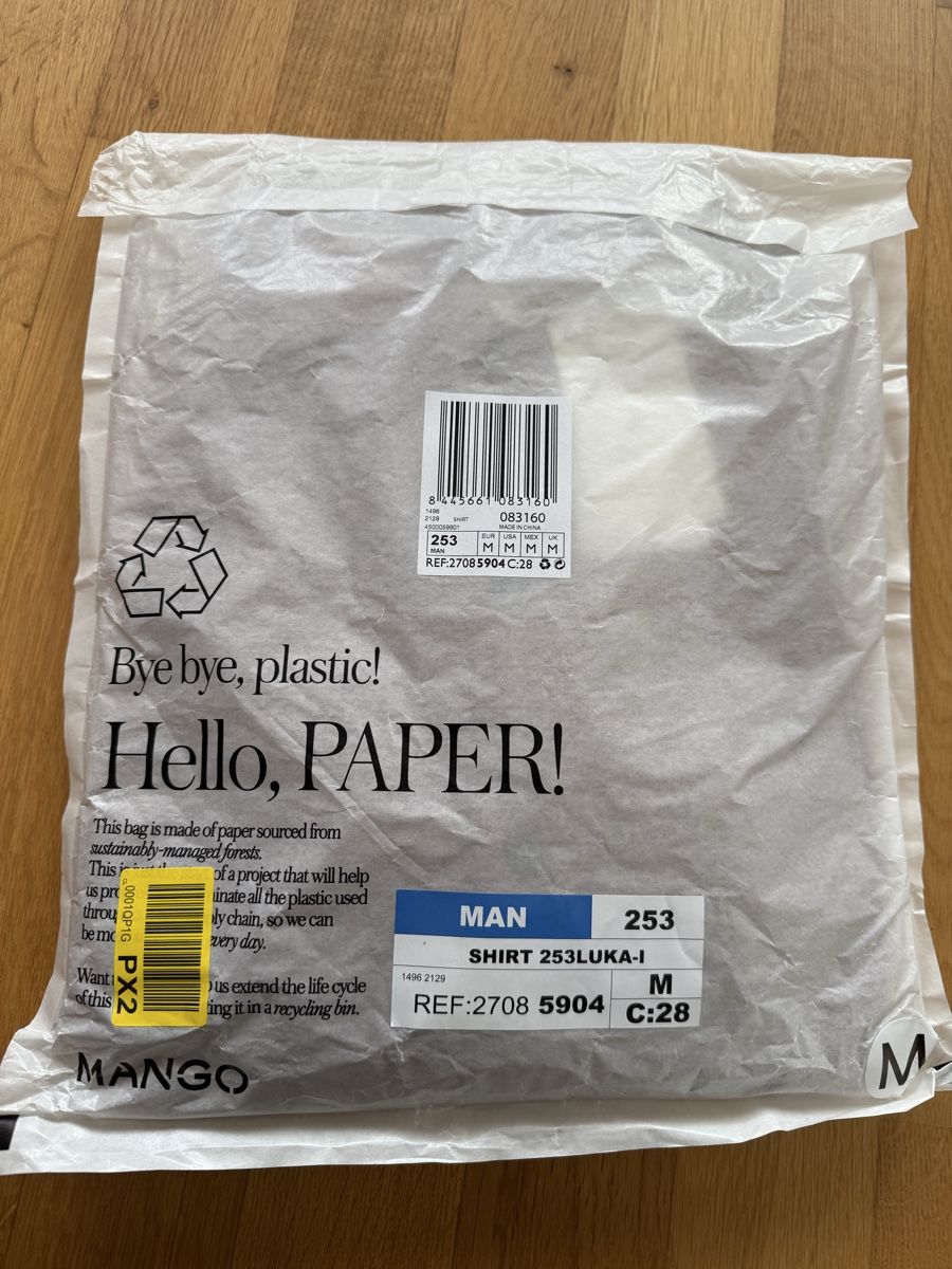 Mango Camicie: Mango Man Hemd, NEU mit Etikett – Nuovo e nell'imballaggio originale da Rheinfelden venduto da seline.n 3