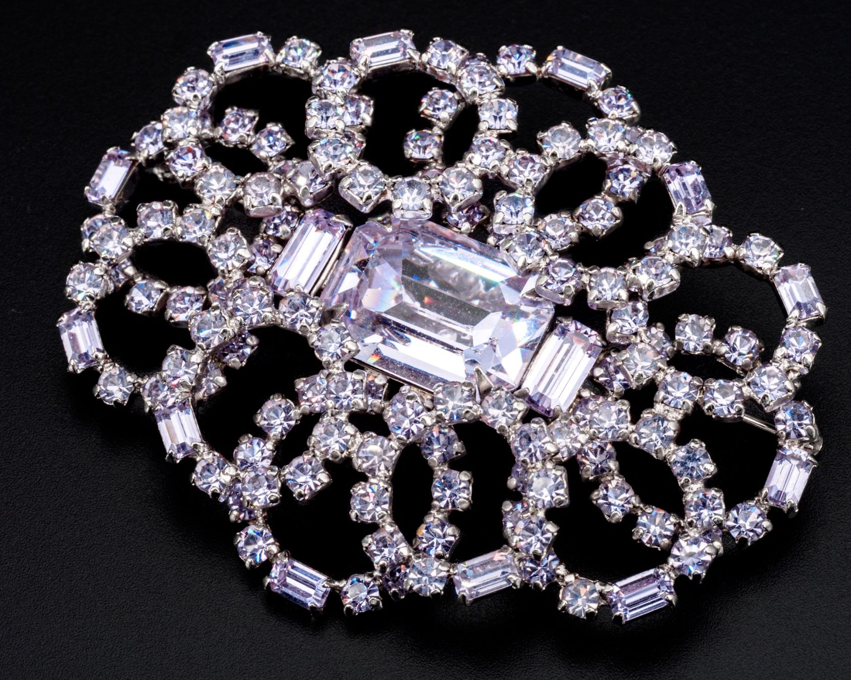 Spille & Fermagli: Grosse vintage SHERMAN Brosche; Strass – Usato da Zürich venduto da nostalgic_treasures 7