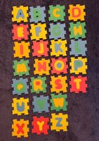 Puzzle Matte abc Kleinkind