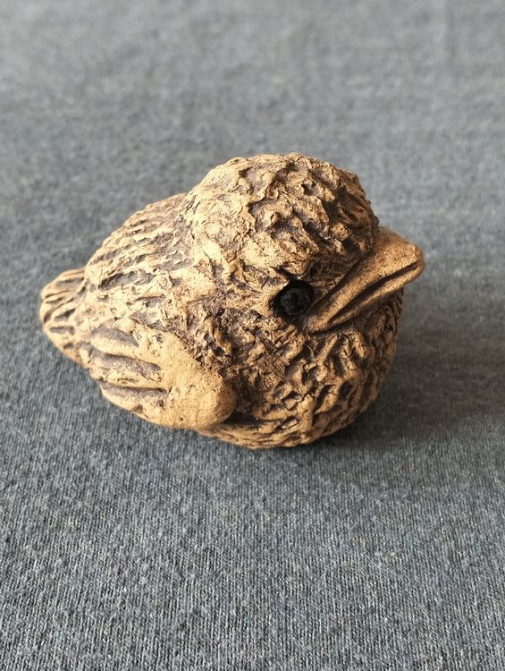 QUMIIRITY Holz Vogel Deko - Niedliche Vogelfigur Für Tisch & Regal
