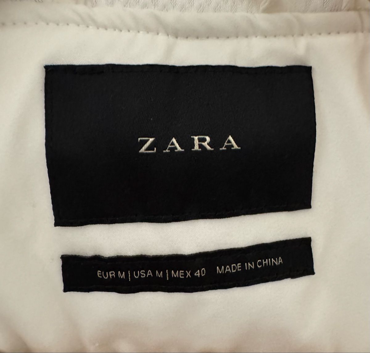 Zara Vestes: Zara White Parka Coat Gr.M – D'occasion à Uster par Coco101 2