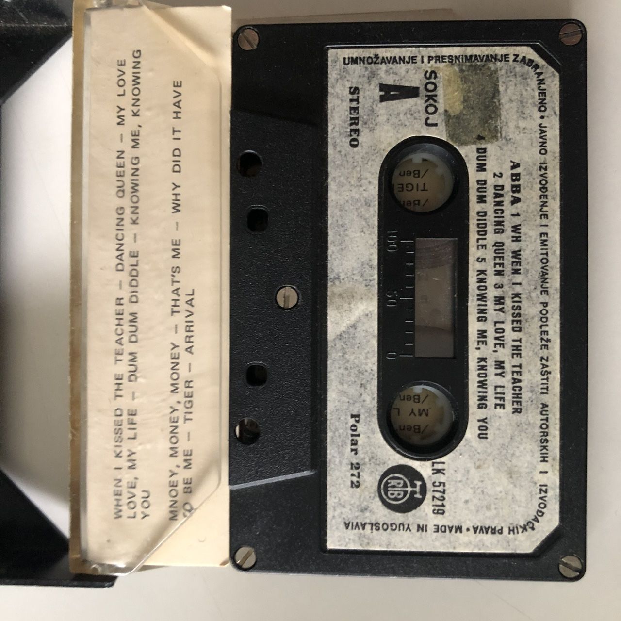 Musicassette: ABBA Arrival Kassette MC / RTB Pressung Original – Usato da Wettingen venduto da ABBA-Retro 2