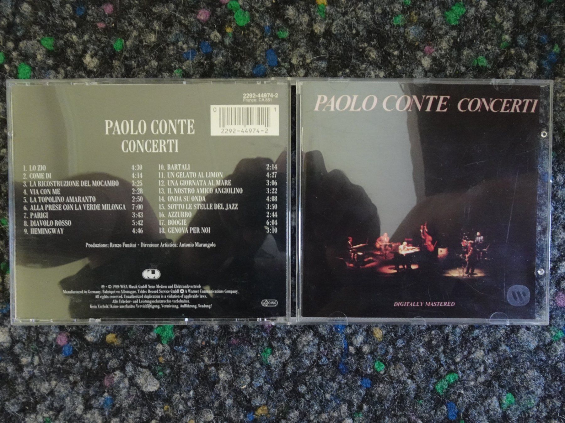 CDs: CD : Paolo Conte – Gebraucht aus Lotzwil von Kiddis