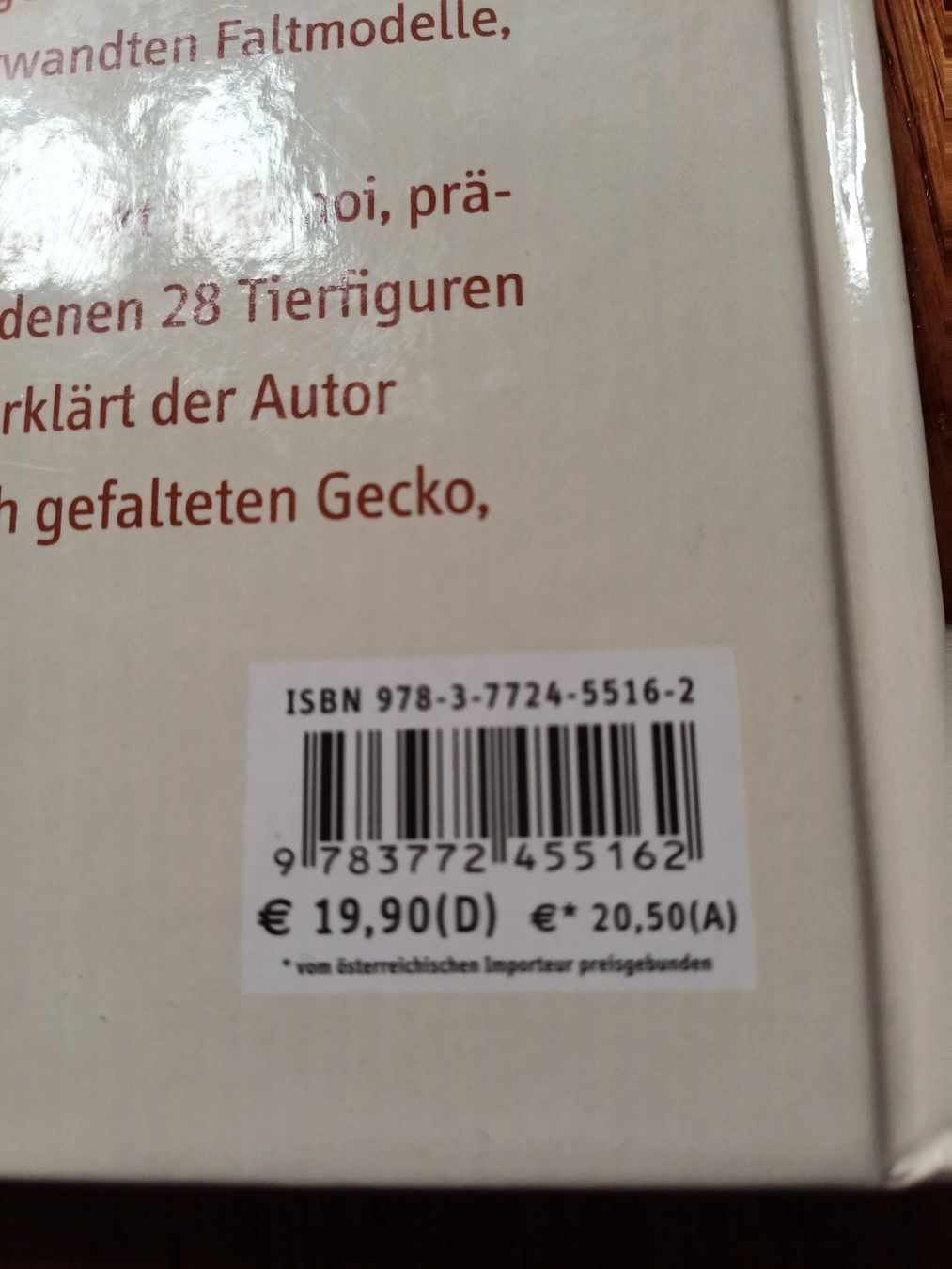 Libri: Faszinierende Origami Tiere – Nuovo (secondo la descrizione) da Gächliwil venduto da lesidees 6