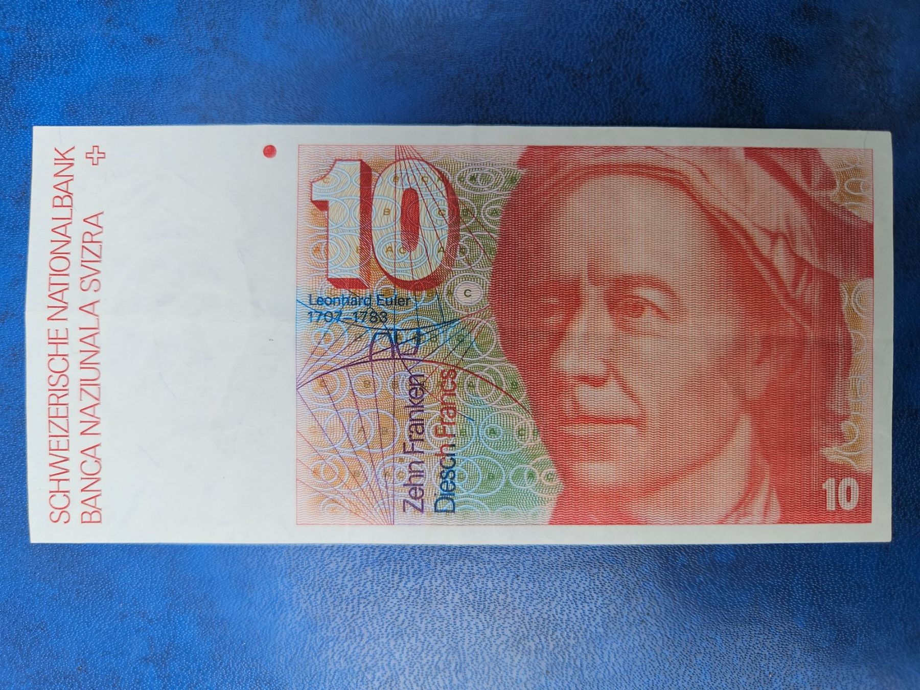 Banconote: Billet de 10 francs suisse – Nuovo e nell'imballaggio originale da Biel/Bienne venduto da echinops