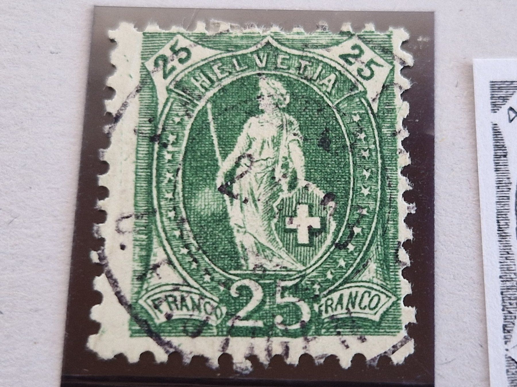 Tutti i francobolli: Stehende 67D.3.32, ab 1.- – Usato da Burgdorf venduto da Glossy01 1