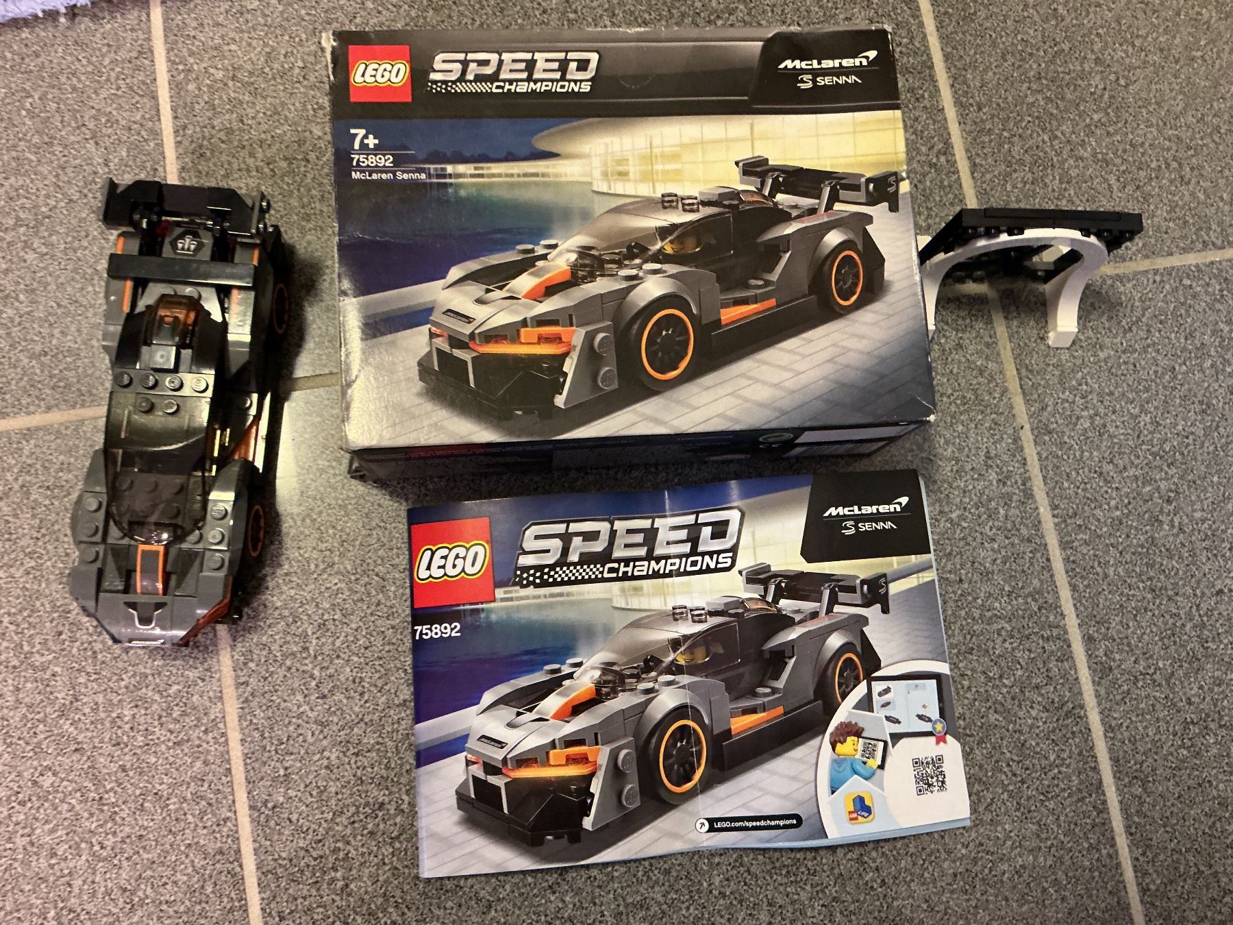 Lego Giocattoli: LEGO Speed Champions McLaren Senna – Usato da Biel-Benken BL venduto da Cold334