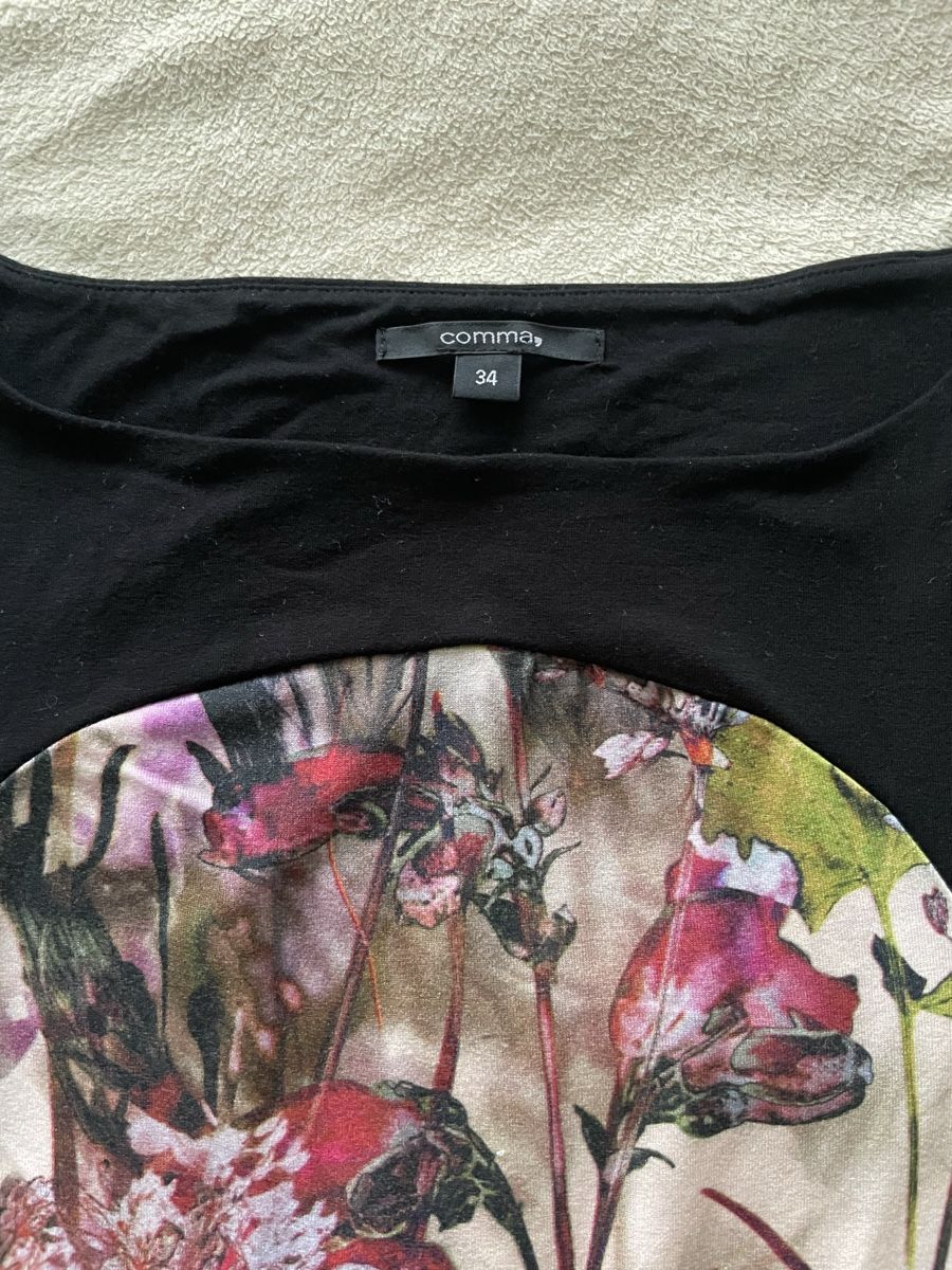 Comma Kleider: Comma mini Kleid Blumenmuster Grösse 34 – Gebraucht aus Luzern von andyke 5