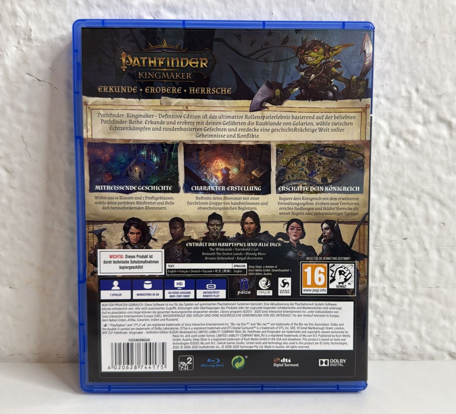 Giochi: Pathfinder Kingmaker Definitive Edition PS4 Spiel  – Usato da Ehrendingen venduto da lax21 1