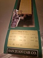 San Juan Car Co. Flachwagen #6050, ON3, Neuwertig