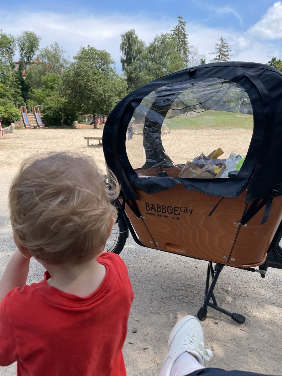 Babboe Vélos: Babboe Vélo Cargo avec support maxi cosy – D'occasion à Geneve par sophiemontalcini 3