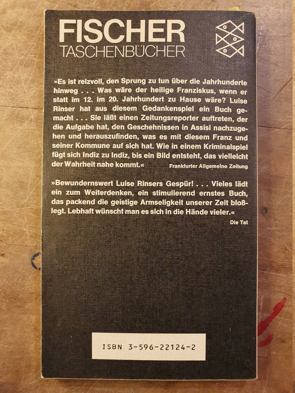 Libri: Bruder Feuer - Luise Rinser – Usato da Zürich venduto da loosebone 5
