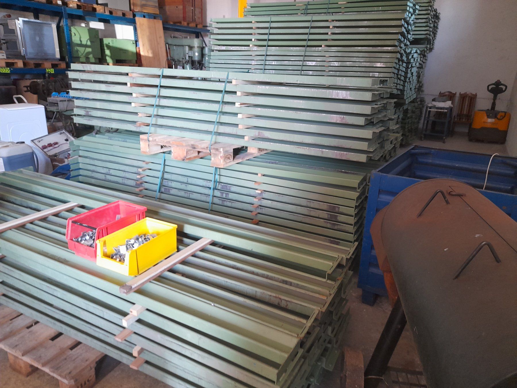 Scaffali: Palletten Hochregal 540x100 – Usato da Stetten AG venduto da K.B-Wa-Maschinencent 1