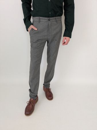 Zara Man Stoffhose, Grau, Gr. 38/S slim fit.