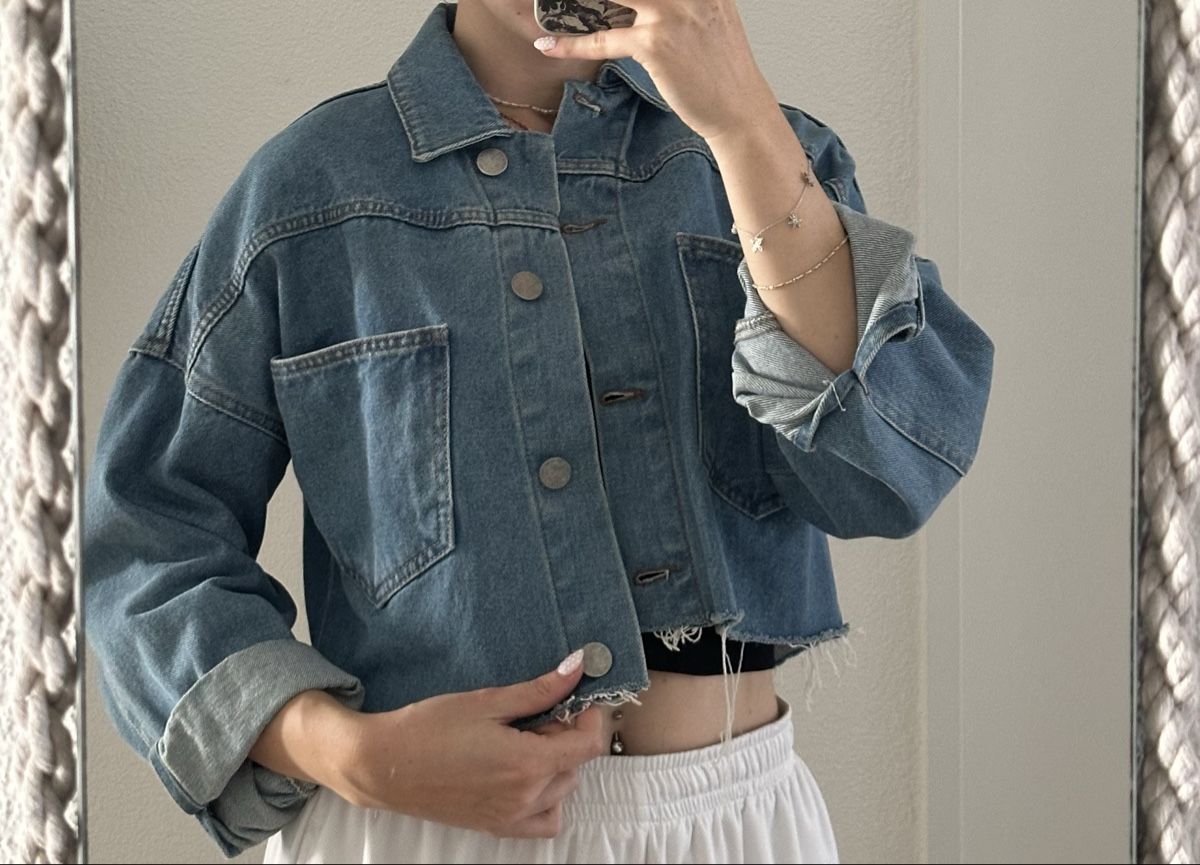 Giacche: Kurze Jeansjacke blau – Usato da Luzern venduto da vera_xo