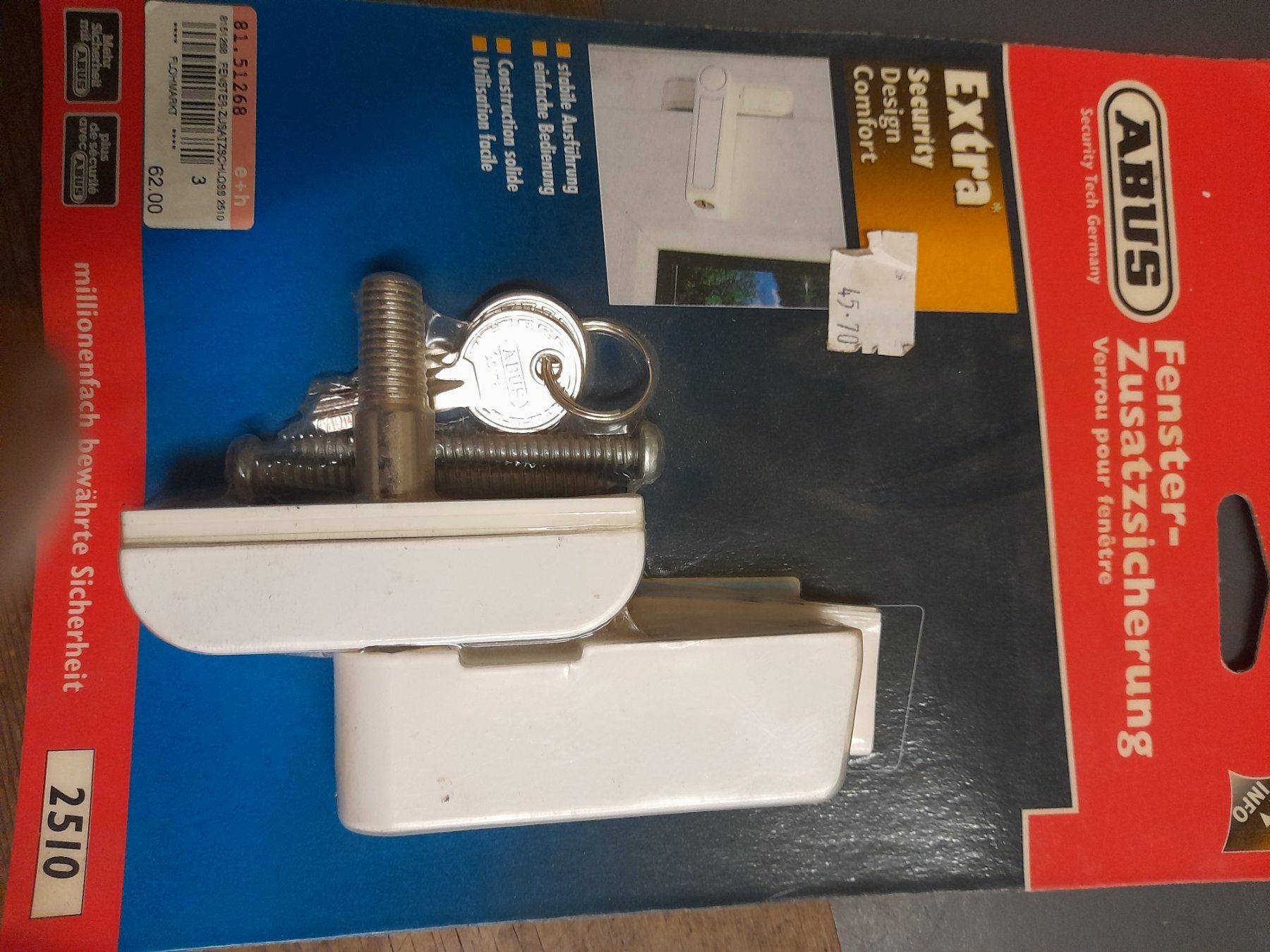Fenster: Fenster Zusatzsicherung 2510 – Neu und originalverpackt aus Stetten AG von K.B-Wa-Maschinencent