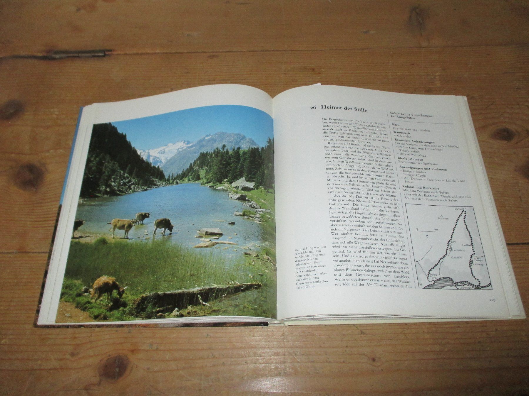 Bücher: Das Grosse Bündner Wanderbuch 1981 – Gebraucht aus Flims - Dorf von Stagediver 8