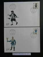 CH 1974 Nr. W46-W49 FDC mit Einzelmarken