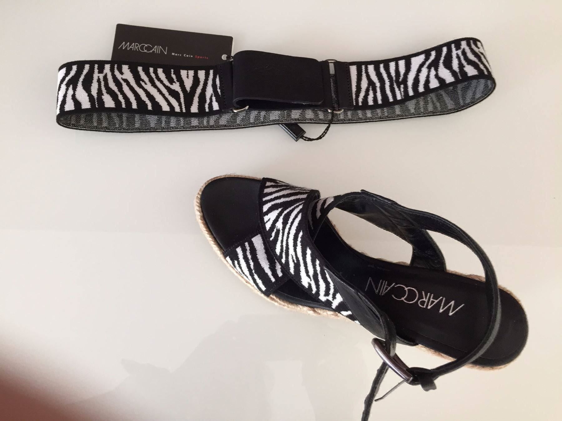 Marc Cain Scarpe da donna: Marc Cain Wedges mit Muster  Gr 38 – Nuovo e nell'imballaggio originale da Volketswil venduto da praxis12 2
