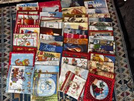 Serviettes en papier thèmes Noël plus de 1000 gr